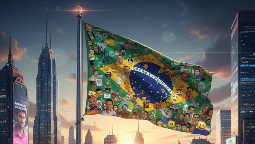 IA sendo utilizada para memes no Brasil